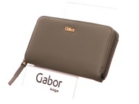 Gabor Bags GELA, Long zip wallet XL, dark