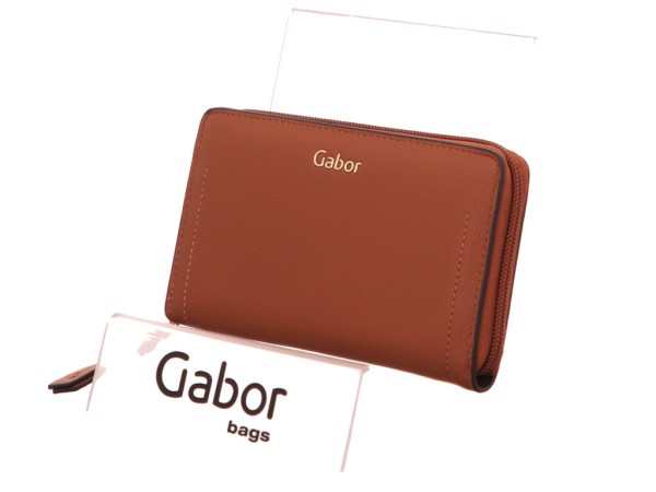 Bild 1 - Gabor Bags Malin, Medium zip wallet, cogn